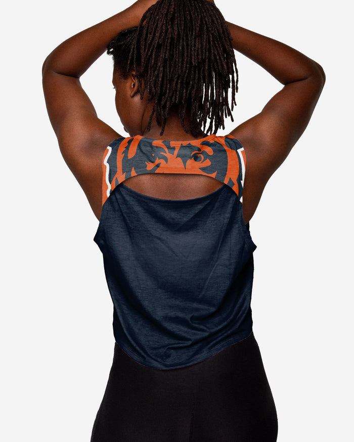 Chicago Bears Womens Croppin' It Sleeveless Top FOCO - FOCO.com