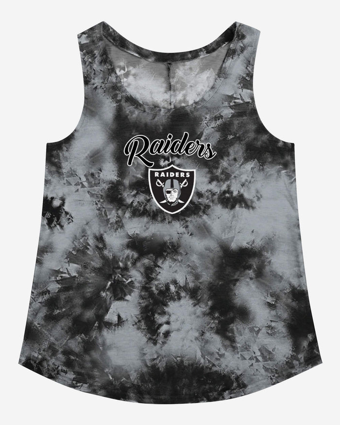 Las Vegas Raiders Womens To Tie-Dye For Sleeveless Top FOCO - FOCO.com
