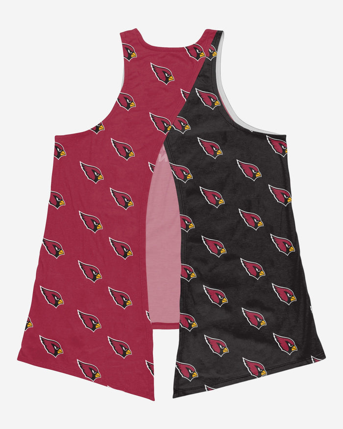 Arizona Cardinals Womens Wordmark Mini Print Tie-Breaker Sleeveless Top FOCO - FOCO.com