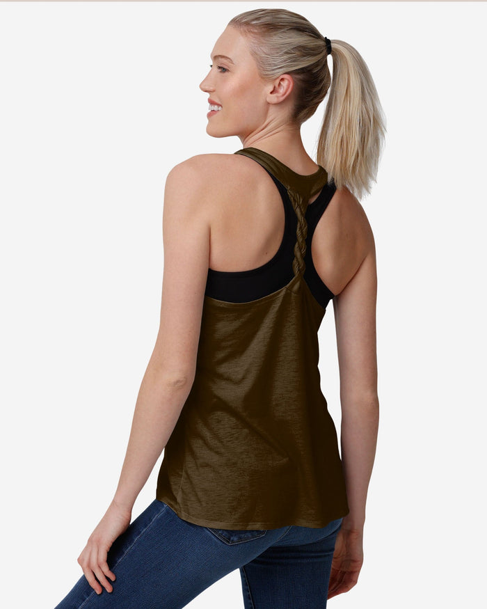 Cleveland Browns Womens Team Twist Sleeveless Top FOCO - FOCO.com