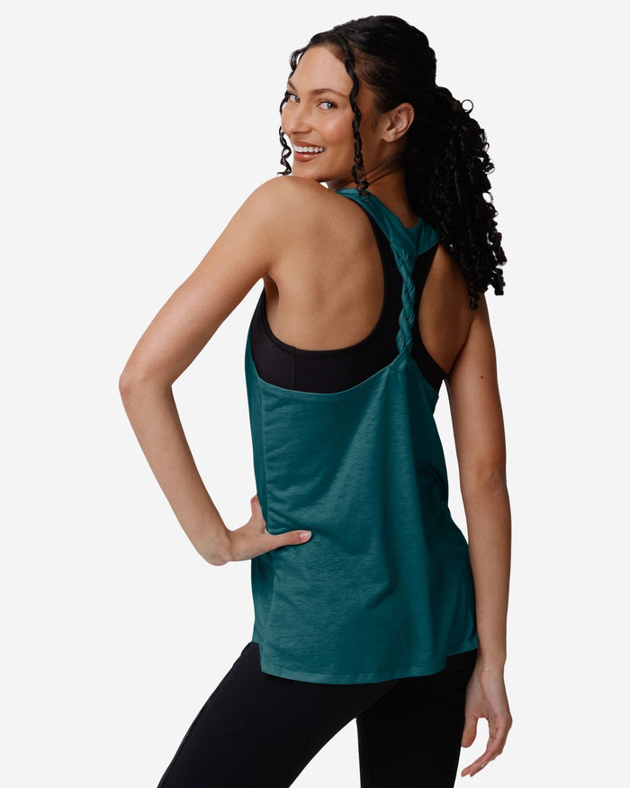 Philadelphia Eagles Womens Team Twist Sleeveless Top FOCO - FOCO.com