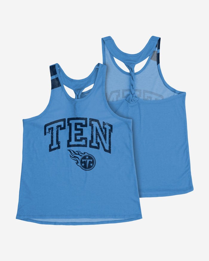 Tennessee Titans Womens Team Twist Sleeveless Top FOCO - FOCO.com