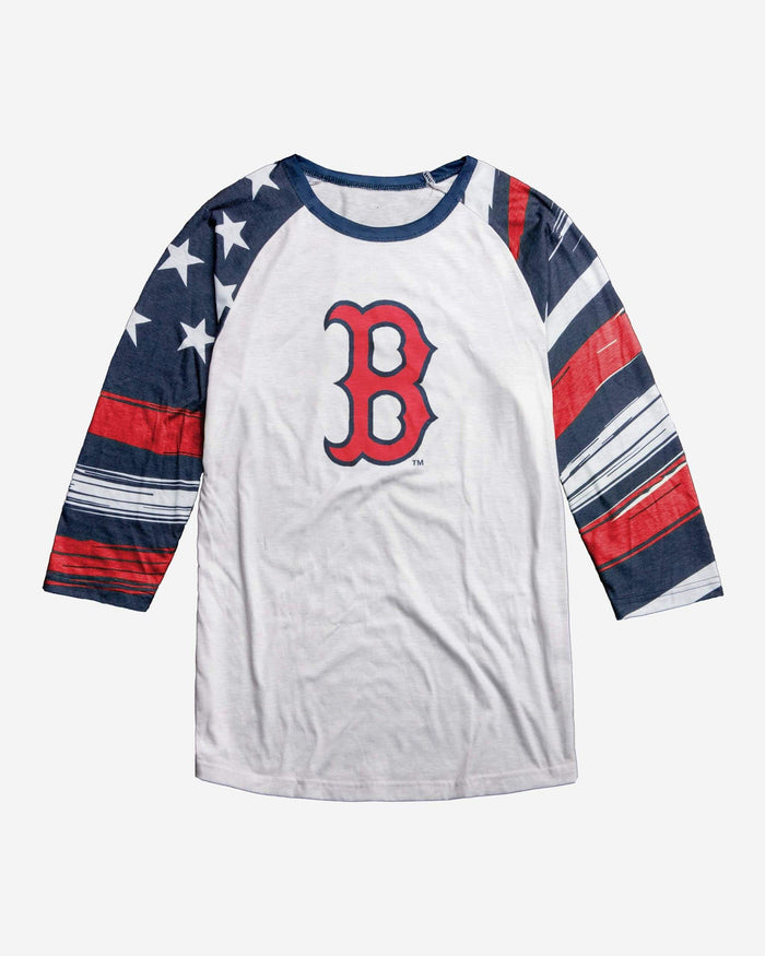 Boston Red Sox Americana Raglan T-Shirt FOCO - FOCO.com
