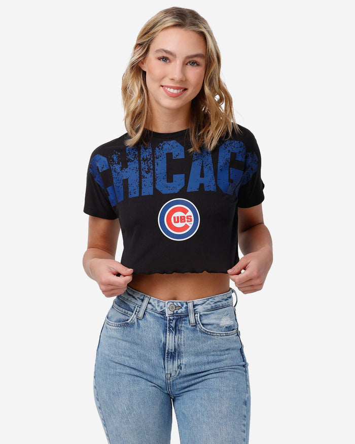 T-shirt femme manches courtes rouge Chicago Cubs taille 2 XL T-shirt femme manches courtes rouge Chicago Cubs taille 2 XL