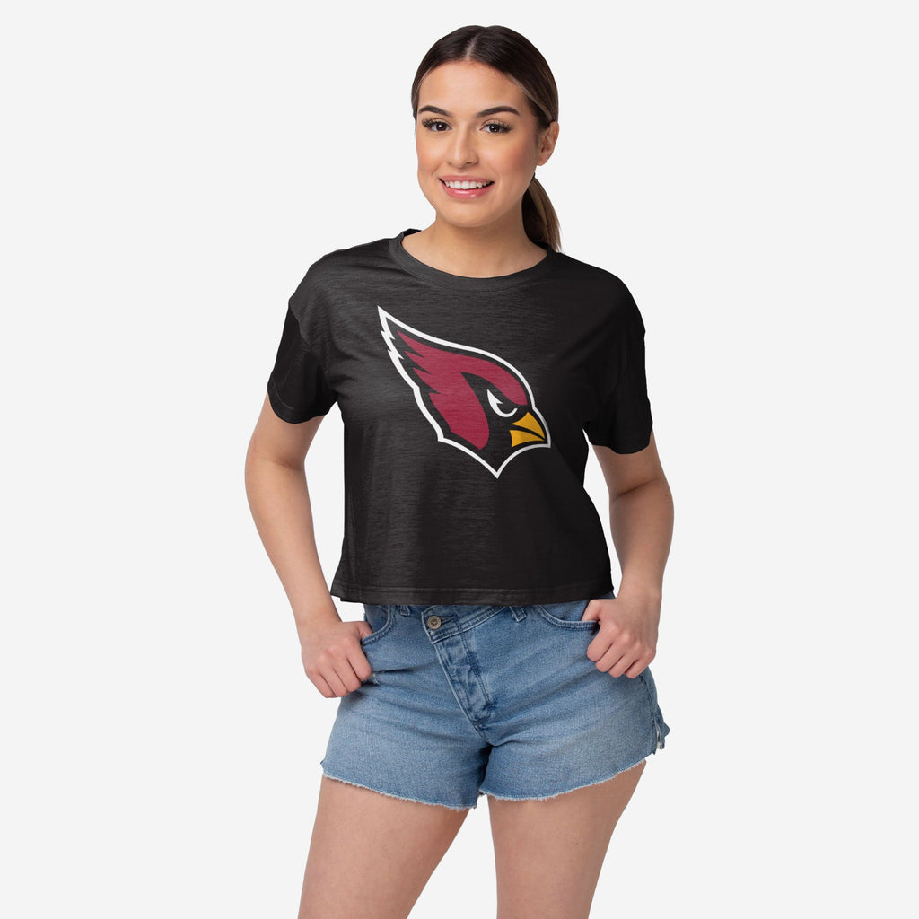 Arizona Cardinals Womens Alternate Team Color Crop Top FOCO S - FOCO.com