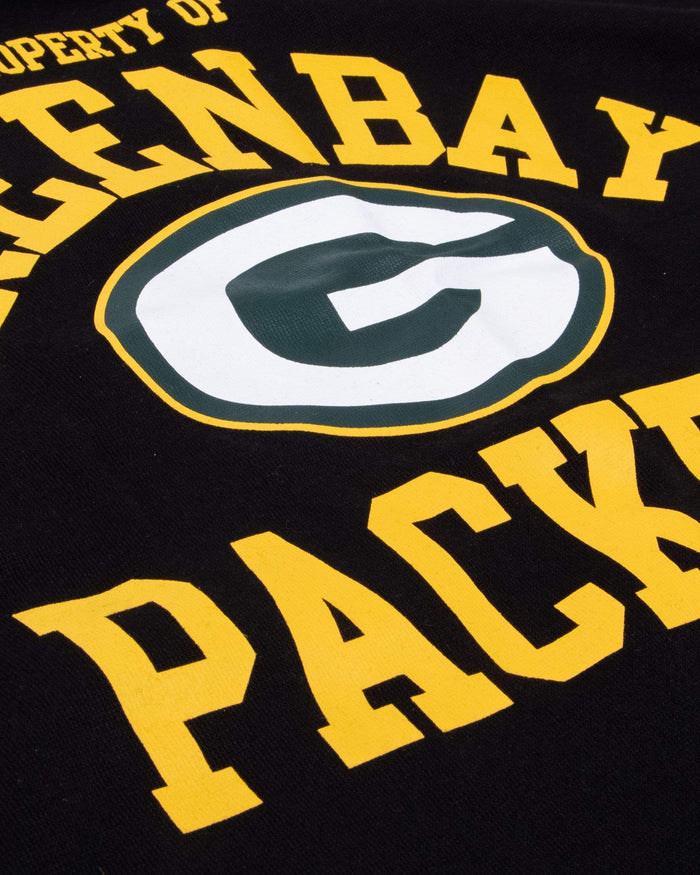 Green Bay Packers Womens Cropped Team Crewneck FOCO - FOCO.com