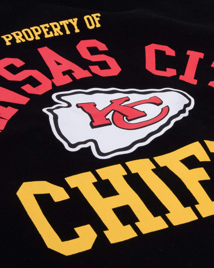 Kansas City Chiefs Womens Cropped Team Crewneck FOCO - FOCO.com