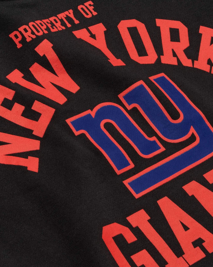 New York Giants Womens Cropped Team Crewneck FOCO - FOCO.com