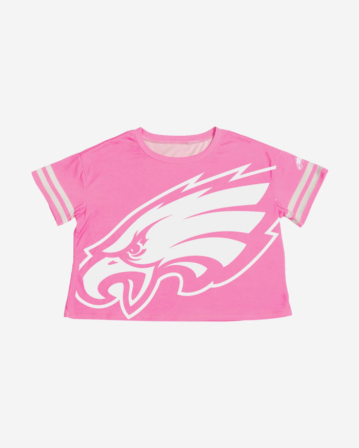 Philadelphia Eagles Womens Highlights Crop Top FOCO - FOCO.com
