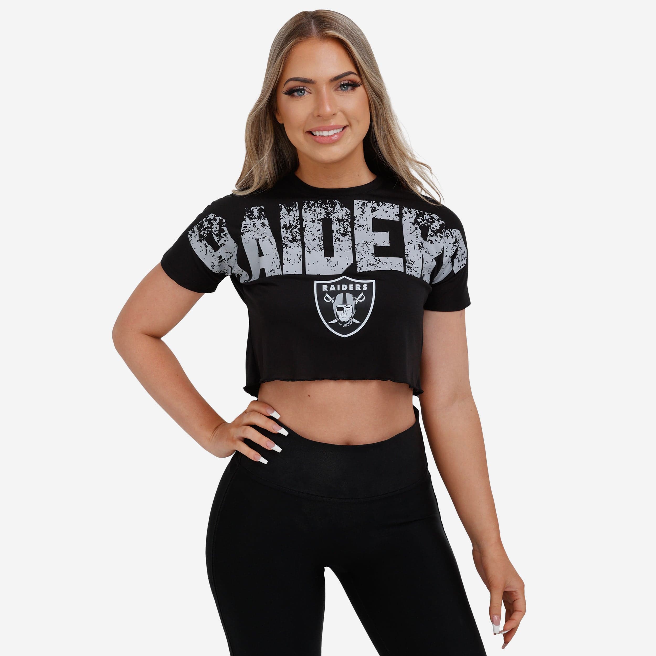 RAIDER NATION Las Vegas Raiders NFL Black T-Shirt Women's XL