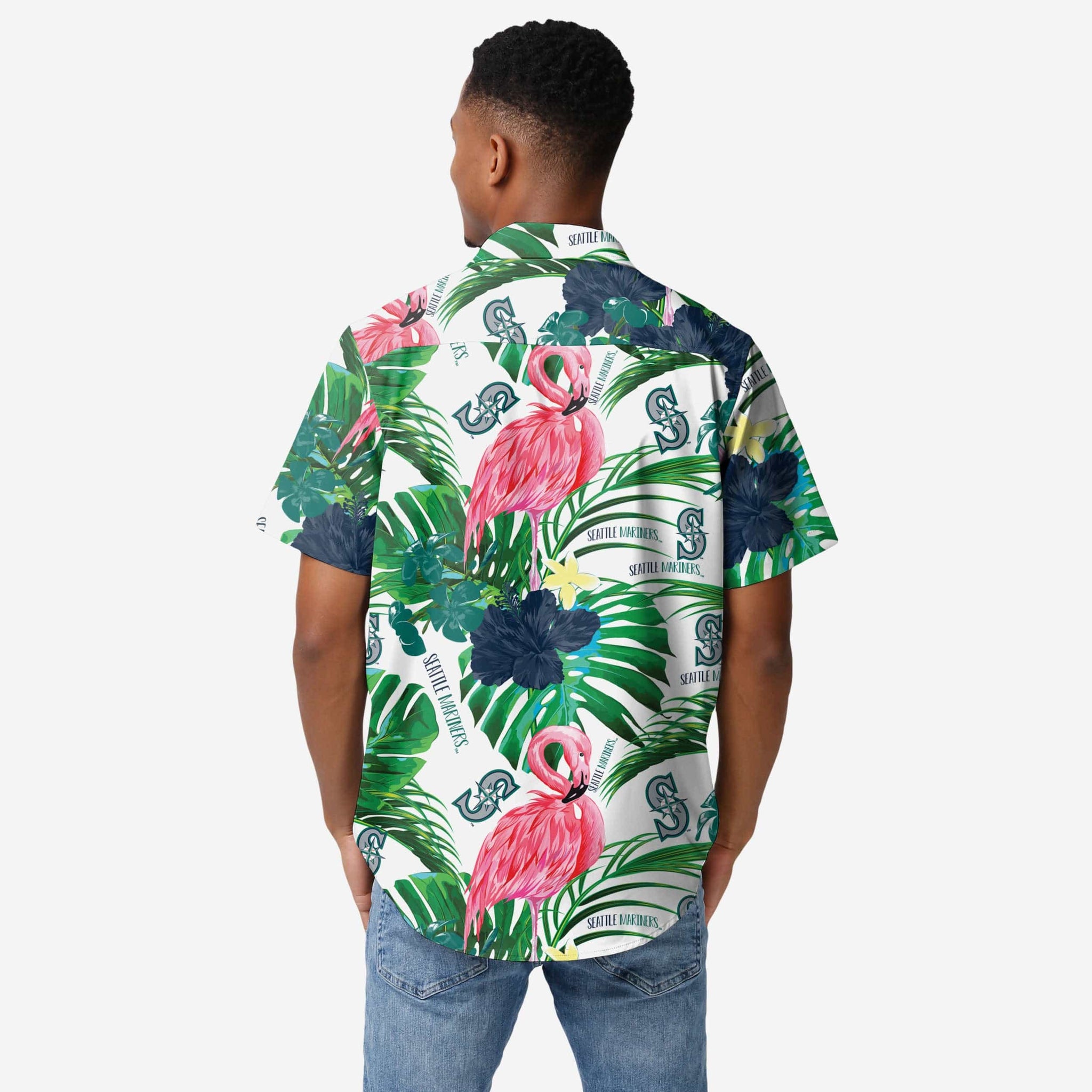 Houston Astros Mlb Tommy Bahama Hawaiian Aloha Shirt Hawaiian Shorts Beach  Short Sleeve