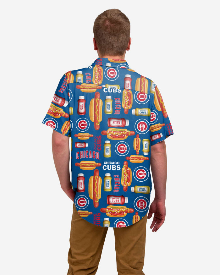 Chicago Cubs Grill Pro Button Up Shirt FOCO