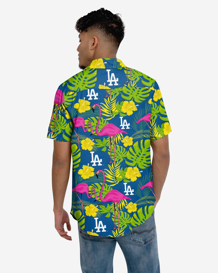 Los Angeles Dodgers Highlights Button Up Shirt FOCO - FOCO.com