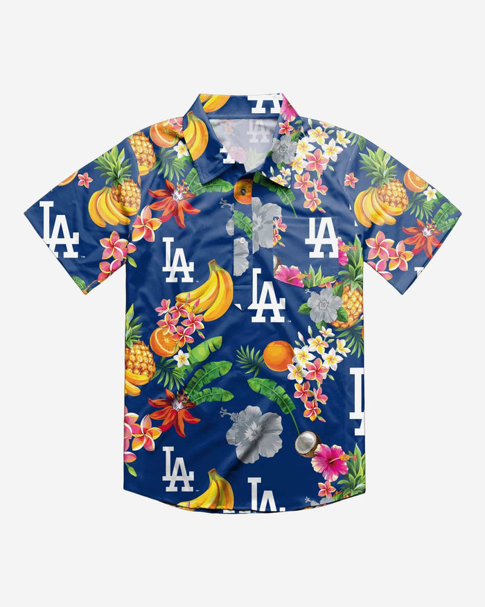 Los Angeles Dodgers Fruit Flair Short Sleeve Polo Shirt FOCO - FOCO.com