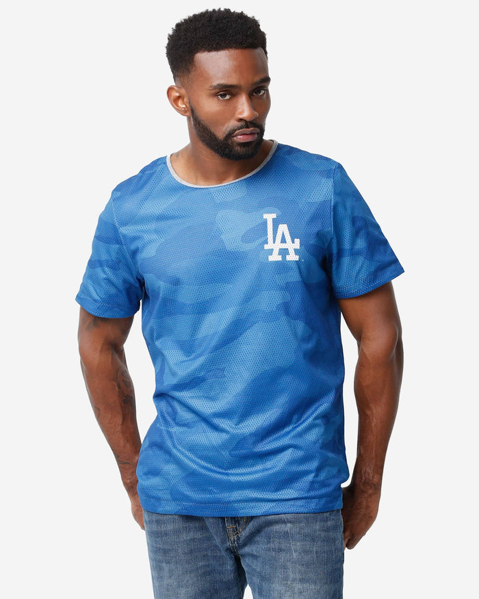 Los Angeles Dodgers Reversible Mesh Matchup T-Shirt FOCO S - FOCO.com