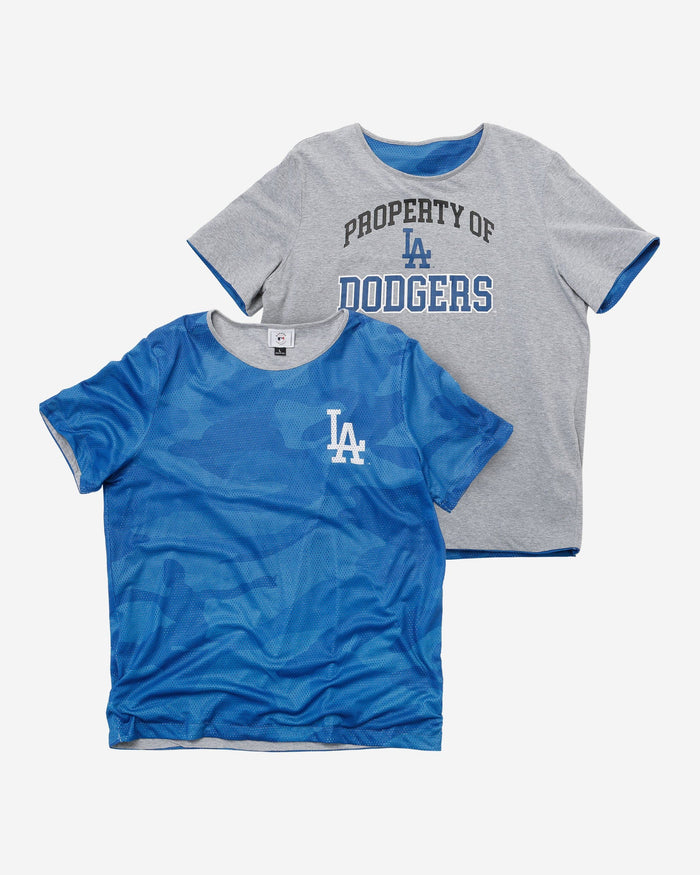 Los Angeles Dodgers Reversible Mesh Matchup T-Shirt FOCO - FOCO.com