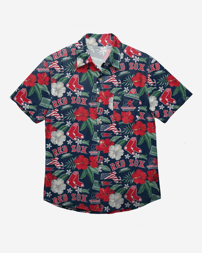 Boston Red Sox City Style Button Up Shirt FOCO - FOCO.com