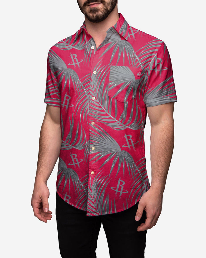 Houston Rockets Hawaiian Button Up Shirt FOCO 3XL - FOCO.com
