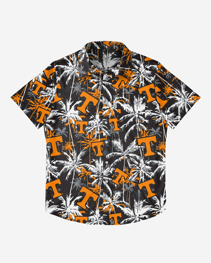 Tennessee Volunteers Black Floral Button Up Shirt FOCO - FOCO.com