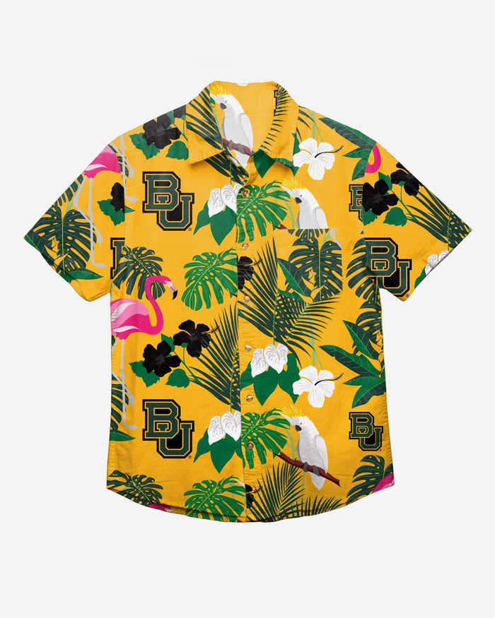 Baylor Bears Original Floral Button Up Shirt FOCO - FOCO.com