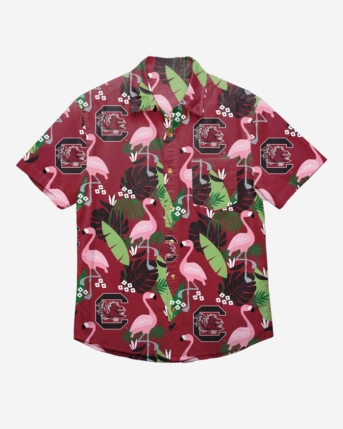 South Carolina Gamecocks Floral Button Up Shirt FOCO - FOCO.com