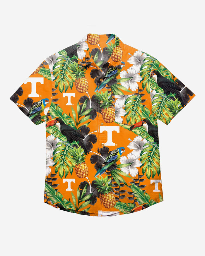 Tennessee Volunteers Floral Button Up Shirt FOCO - FOCO.com