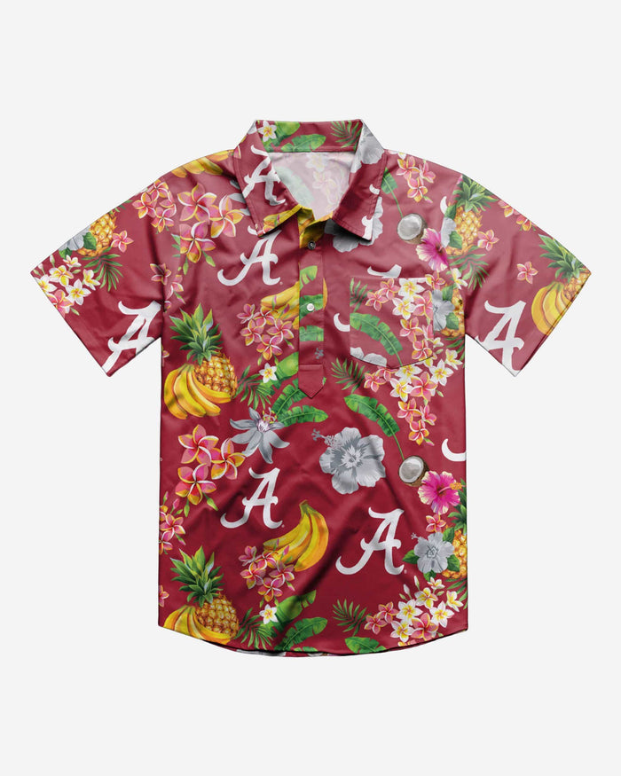 Alabama Crimson Tide Fruit Flair Short Sleeve Polo Shirt FOCO - FOCO.com
