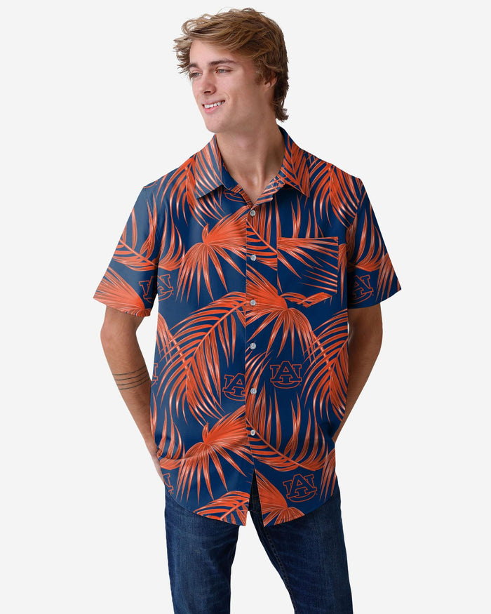 Auburn Tigers Hawaiian Button Up Shirt FOCO S - FOCO.com