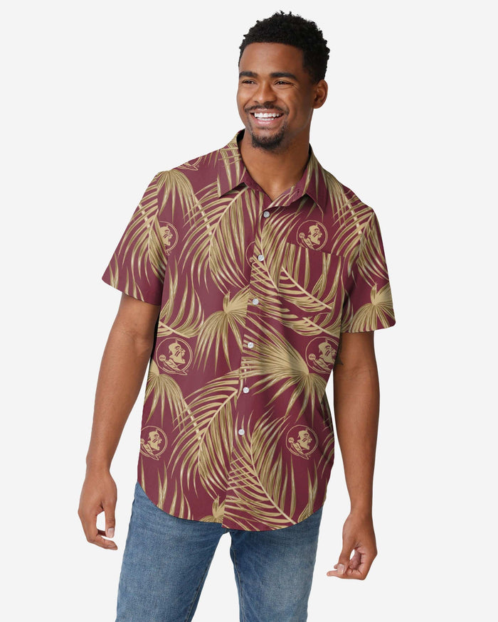 Florida State Seminoles Hawaiian Button Up Shirt FOCO 2XL - FOCO.com