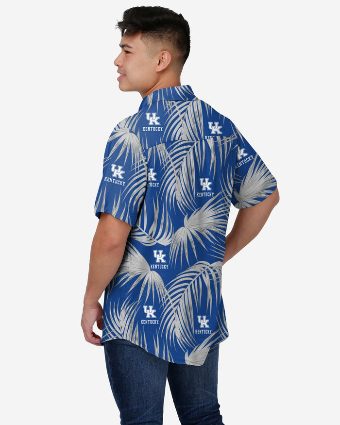 Kentucky Wildcats Hawaiian Button Up Shirt FOCO - FOCO.com
