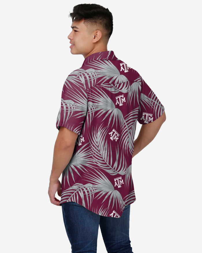 Texas A&M Aggies Hawaiian Button Up Shirt FOCO - FOCO.com