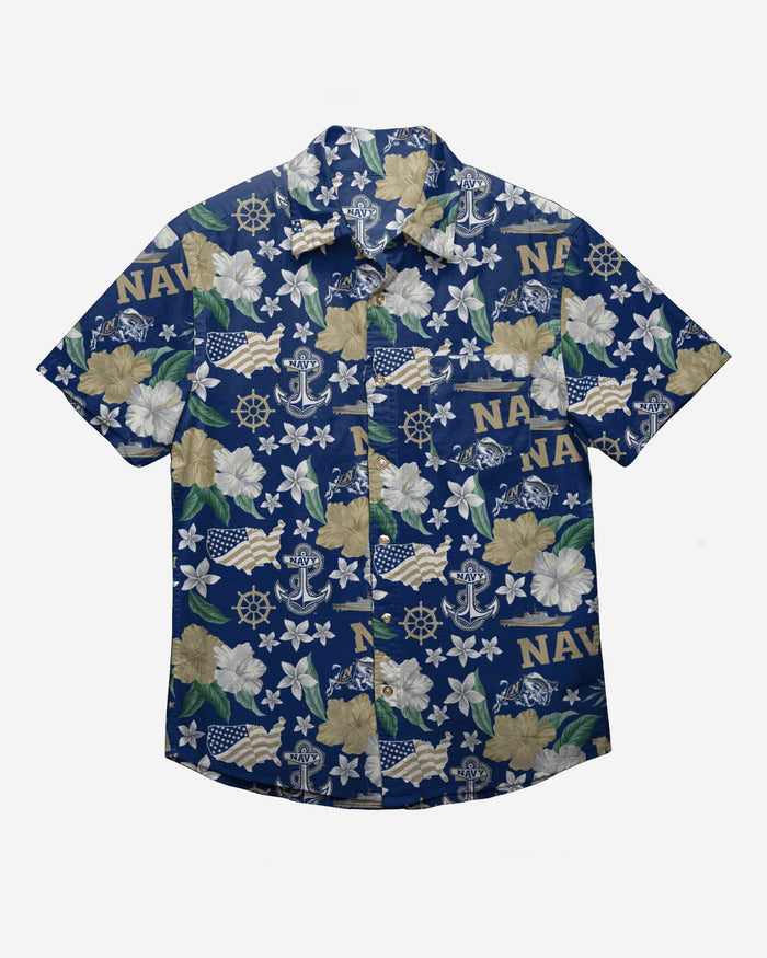 Navy Midshipmen City Style Button Up Shirt FOCO - FOCO.com