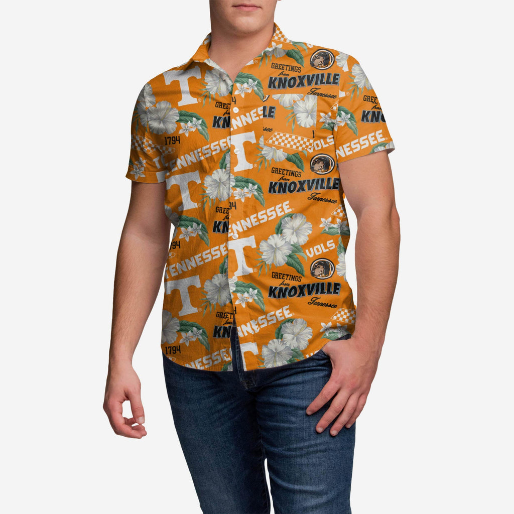 Tennessee Volunteers City Style Button Up Shirt FOCO S - FOCO.com