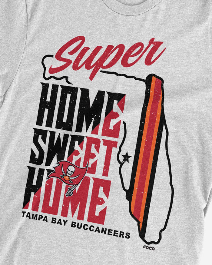 Tampa Bay Buccaneers Home Sweet Home T-Shirt FOCO - FOCO.com