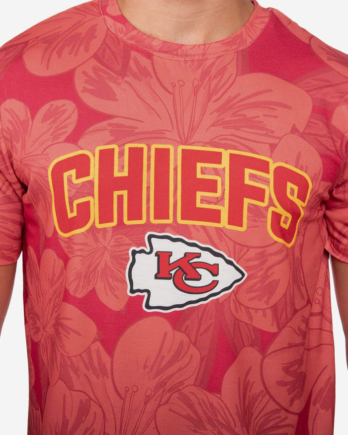 Kansas City Chiefs Hibiscus T-Shirt FOCO - FOCO.com