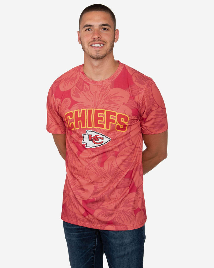 Kansas City Chiefs Hibiscus T-Shirt FOCO