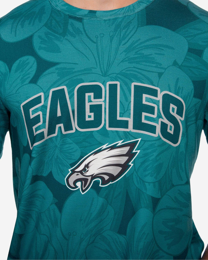 Philadelphia Eagles Hibiscus T-Shirt FOCO - FOCO.com