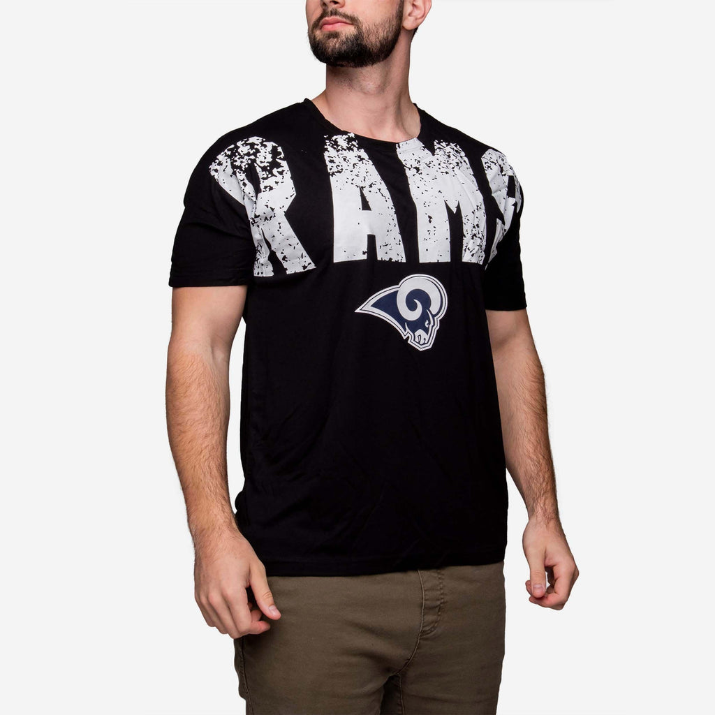 Los Angeles Rams Legacy Wordmark T-Shirt FOCO S - FOCO.com