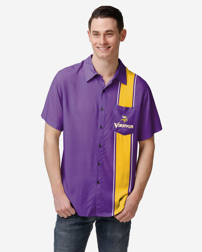 minnesota vikings dress shirt Women's Minnesota Vikings Perfect Score Retro T-Shirt Dress