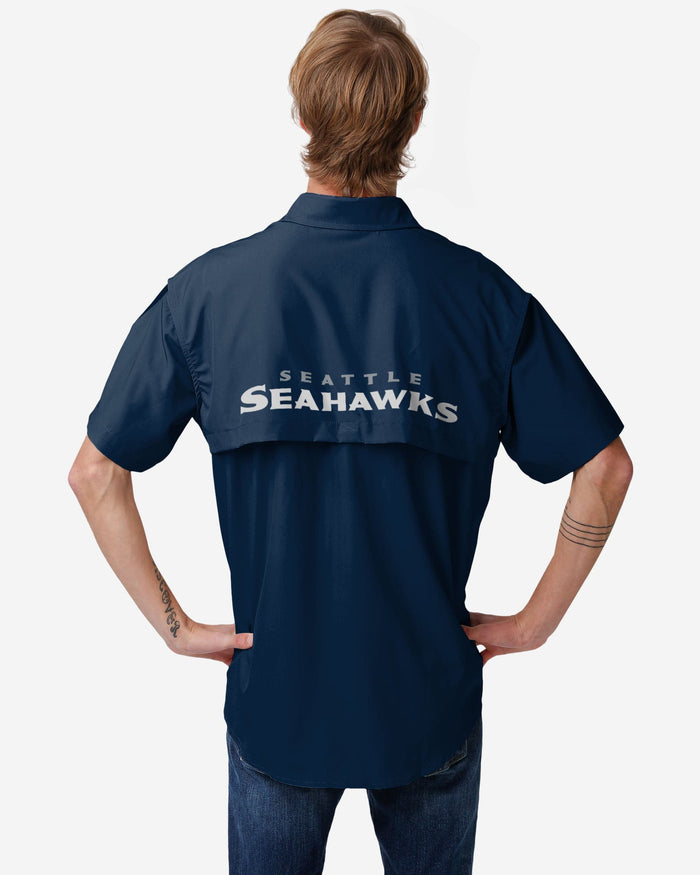 Seattle Seahawks Gone Fishing Shirt FOCO - FOCO.com