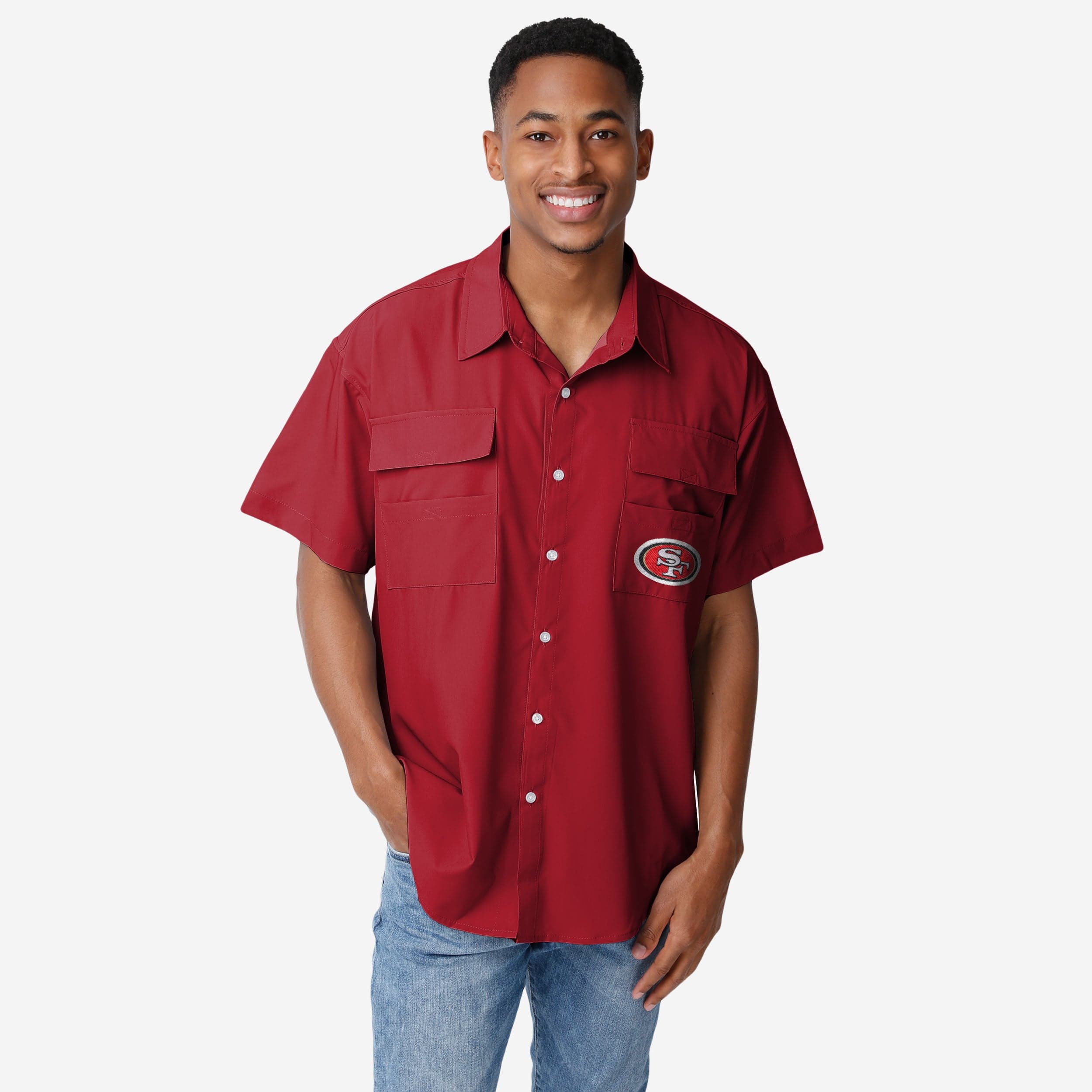 San Francisco 49ers Gone Fishing Shirt, Mens Size: 2XL San Francisco 49ers Gone Fishing Shirt, Mens Size: 2XL