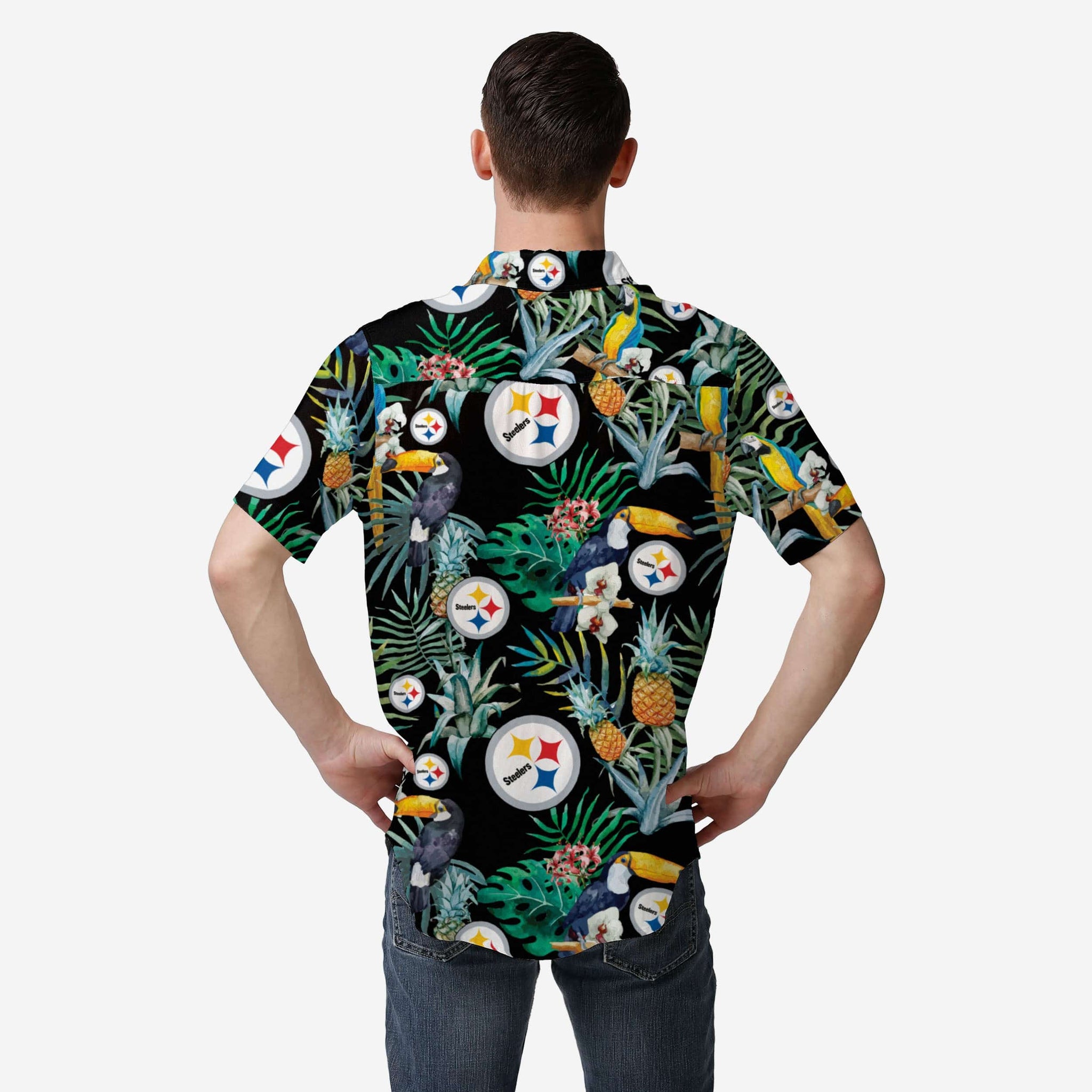 pittsburgh steelers button up shirt