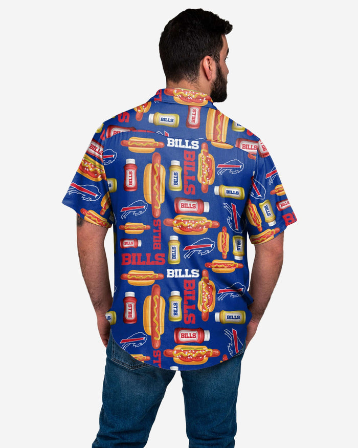 Buffalo Bills Grill Pro Button Up Shirt FOCO - FOCO.com