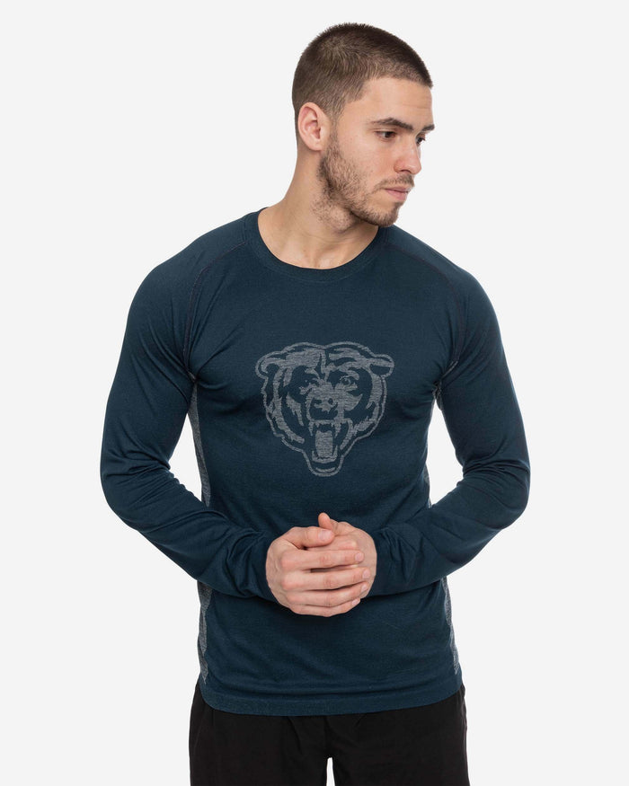 Chicago Bears Long Sleeve Performance Pride Shirt FOCO S - FOCO.com