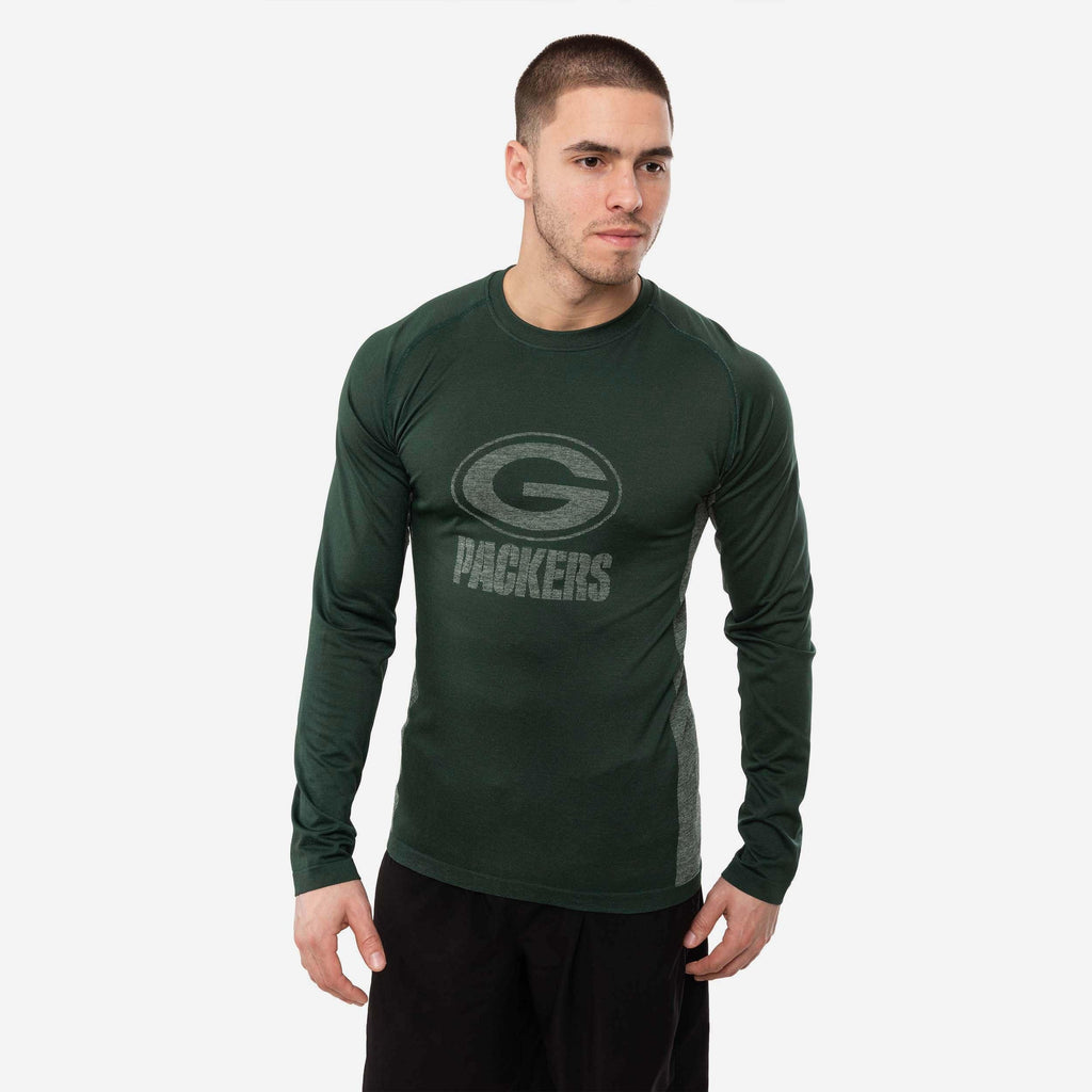 Green Bay Packers Long Sleeve Performance Pride Shirt FOCO S - FOCO.com
