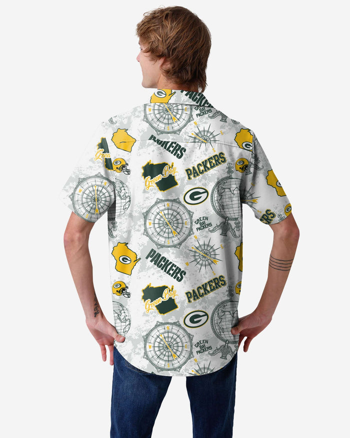 Green Bay Packers Mercader Button Up Shirt FOCO - FOCO.com