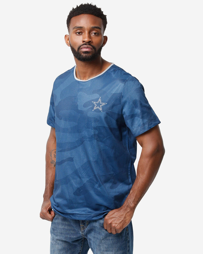 Dallas Cowboys Reversible Mesh Matchup T-Shirt FOCO S - FOCO.com
