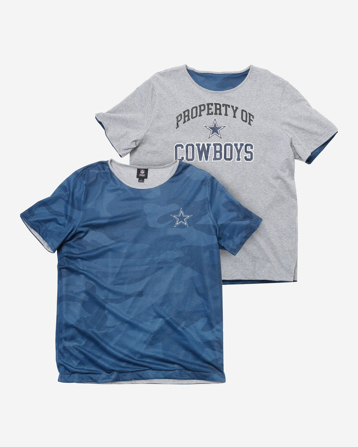 Dallas Cowboys Reversible Mesh Matchup T-Shirt FOCO - FOCO.com