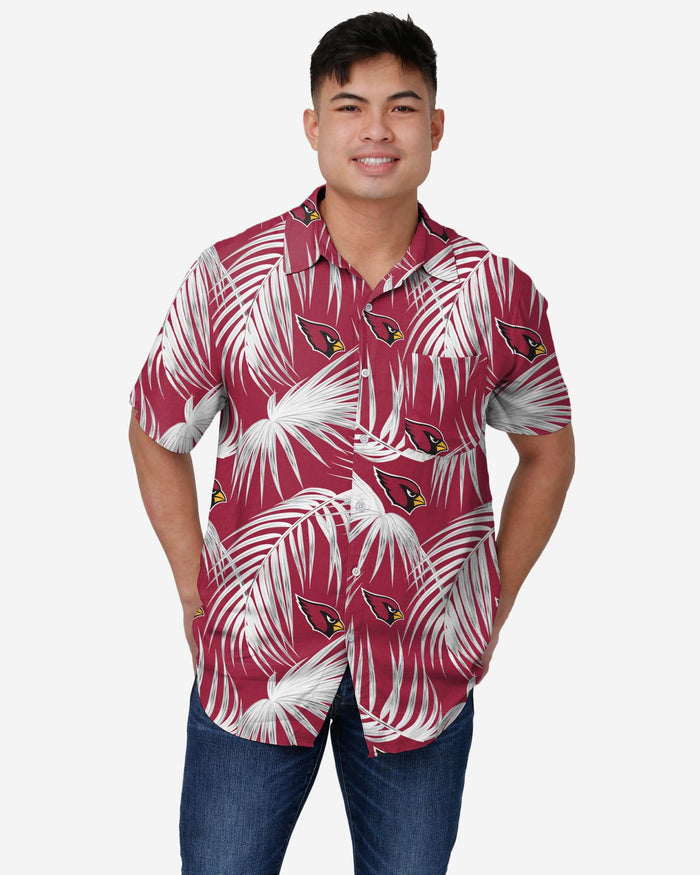 Arizona Cardinals Hawaiian Button Up Shirt FOCO S - FOCO.com