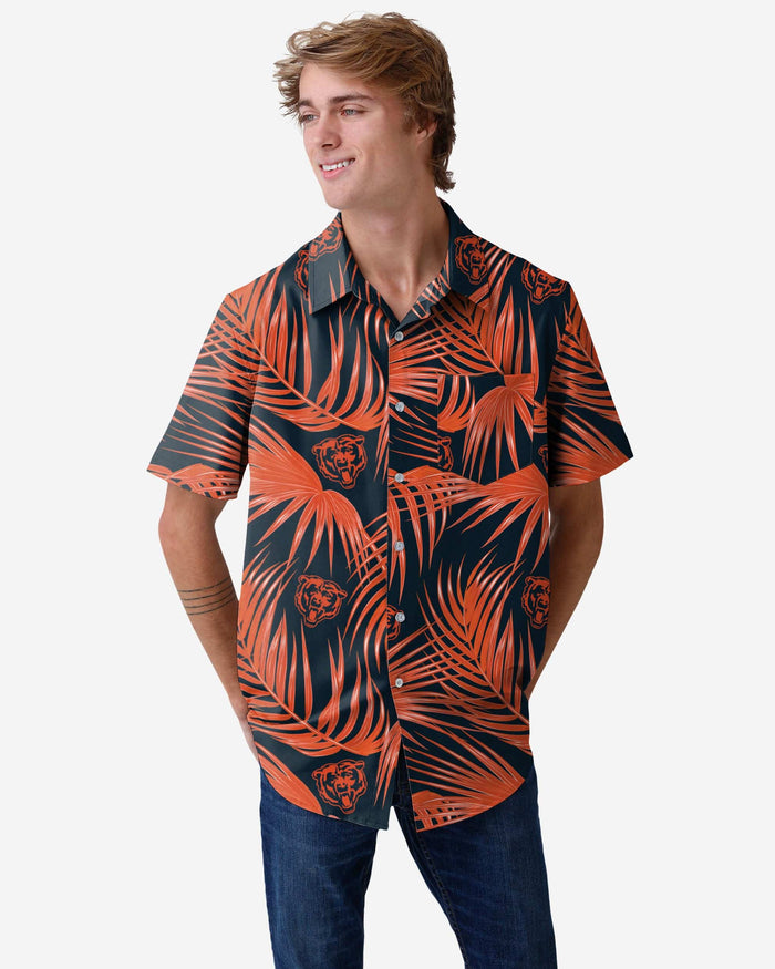 Chicago Bears Hawaiian Button Up Shirt FOCO S - FOCO.com